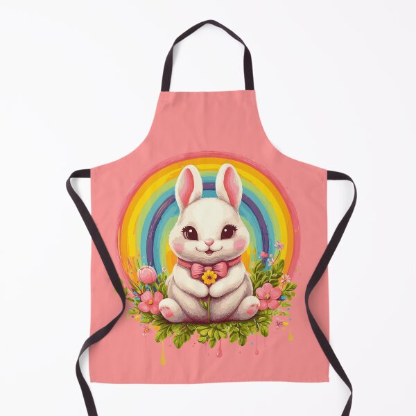 Item preview, The World's Cutest Bunny and a Rainbow designed and sold by ShobulousStudio.