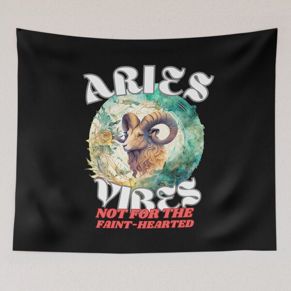 Item preview, Aries Vibes: Not For The Faint-Hearted designed and sold by ZodiacWonders.