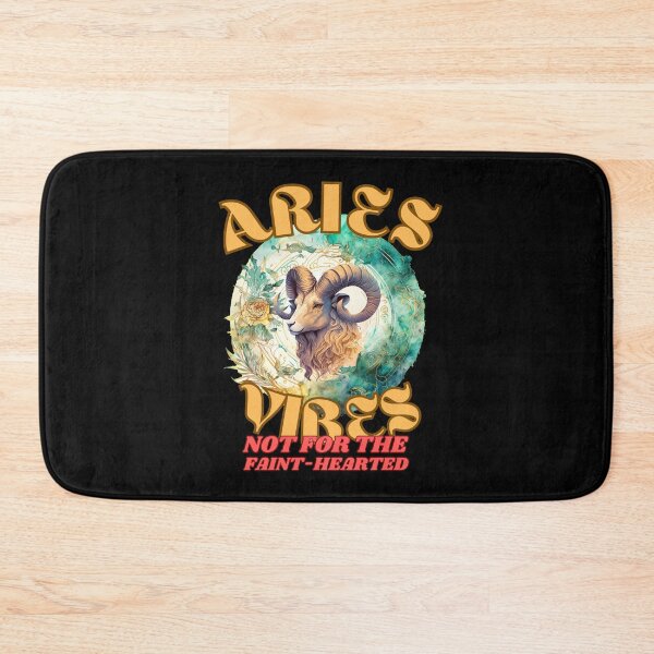 Item preview, Aries Vibes: Not For The Faint-Hearted. aries astrology designed and sold by ZodiacWonders.