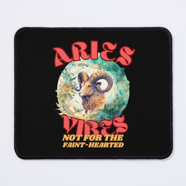 Item preview, Aries Vibes: Not For The Faint-Hearted. aries girl designed and sold by ZodiacWonders.