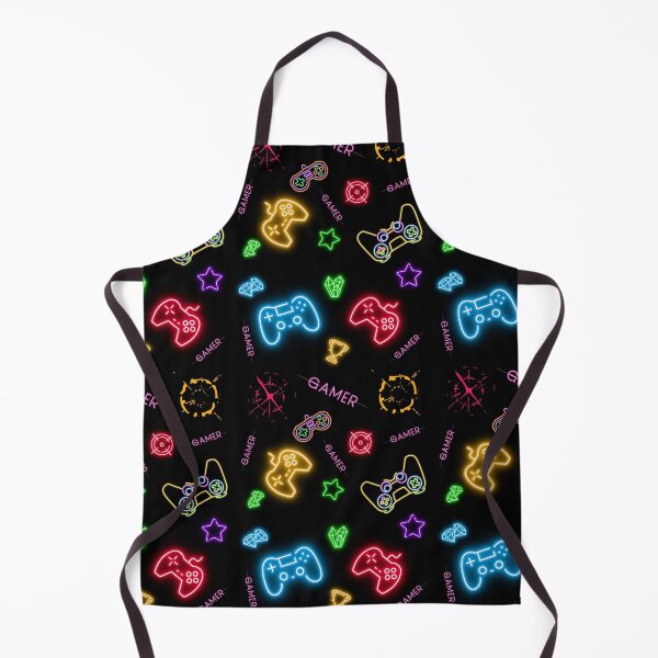 Item preview, Neon Style Gamer pattern designed and sold by DesignDazzles.