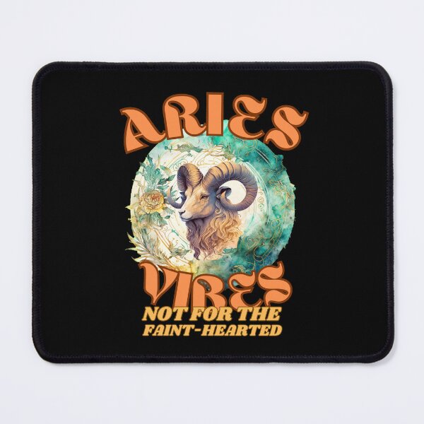 Item preview, Aries Vibes: Not For The Faint-Hearted. aries april designed and sold by ZodiacWonders.