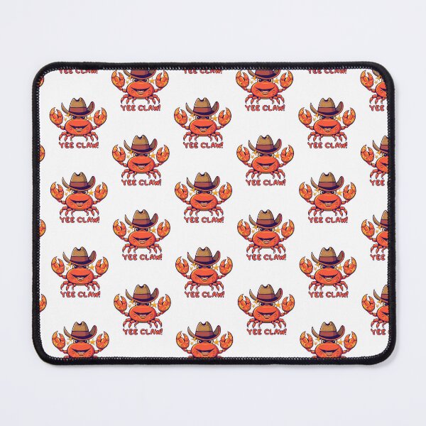 Item preview, Cute Cowboy Crab 'Yee Claw' meme Essential T-shirt design  designed and sold by lemamis.