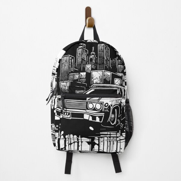 Item preview, Graffiti art of Lincoln Continental car, city. designed and sold by LucianSilas.