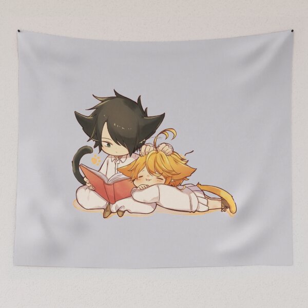 Item preview, The Promised Neverland - Ray & Emma designed and sold by Charlieweslman.