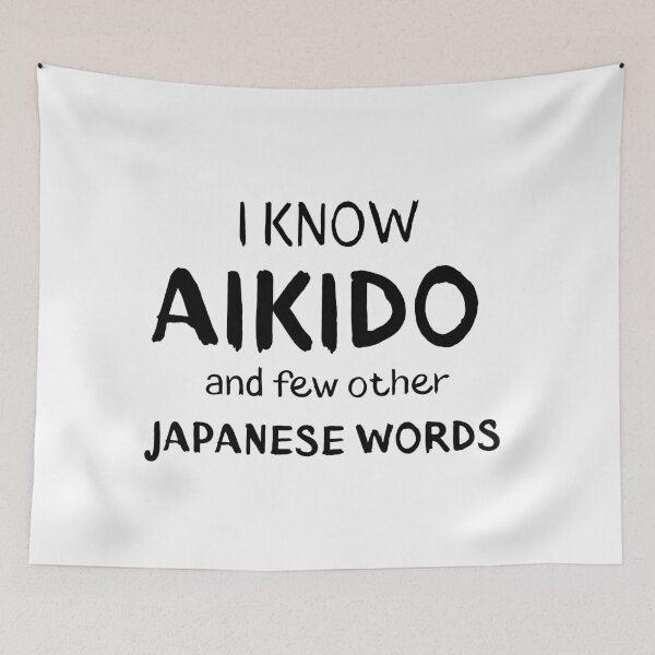 Item preview, I Know Aikido And Japanese Words designed and sold by Eolithic.