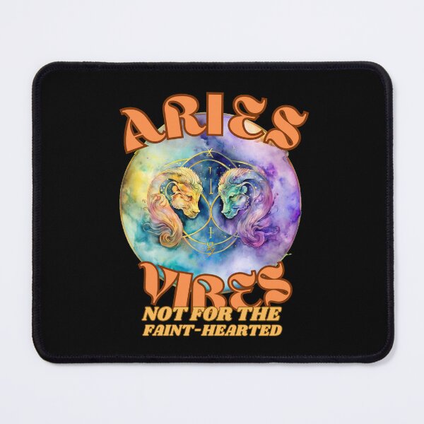 Item preview, Aries Vibes: Not For The Faint-Hearted. aries funny designed and sold by ZodiacWonders.