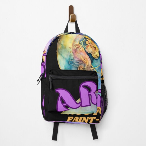 Item preview, Aries Vibes: Not For The Faint-Hearted. aries saying designed and sold by ZodiacWonders.