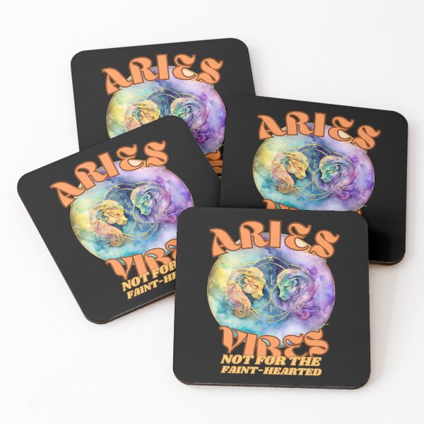 Item preview, Aries Vibes: Not For The Faint-Hearted. aries funny designed and sold by ZodiacWonders.