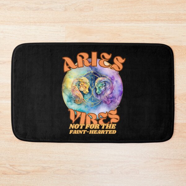 Item preview, Aries Vibes: Not For The Faint-Hearted. aries funny designed and sold by ZodiacWonders.