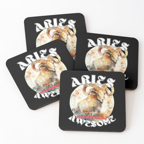 Item preview, Aries: Stubbornly Awesome designed and sold by ZodiacWonders.