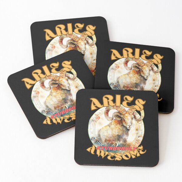 Item preview, Aries: Stubbornly Awesome. aries astrology designed and sold by ZodiacWonders.