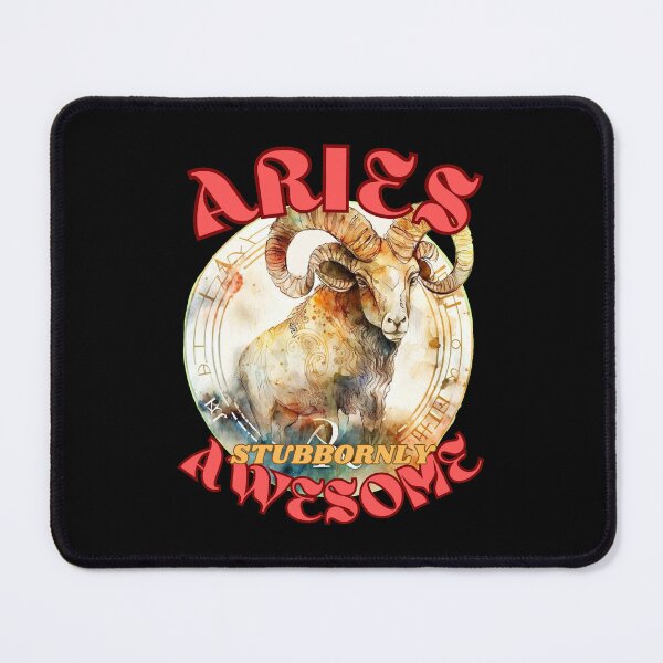 Item preview, Aries: Stubbornly Awesome. aries girl designed and sold by ZodiacWonders.