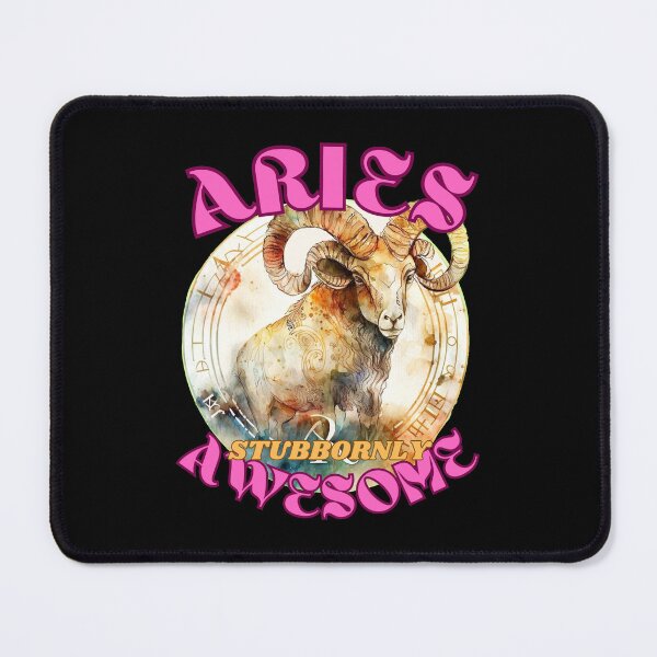 Item preview, Aries: Stubbornly Awesome. aries lover designed and sold by ZodiacWonders.