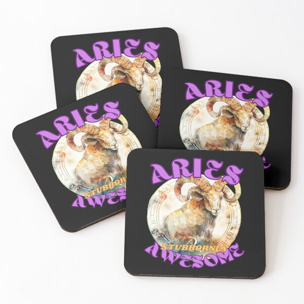 Item preview, Aries: Stubbornly Awesome. aries constellation designed and sold by ZodiacWonders.