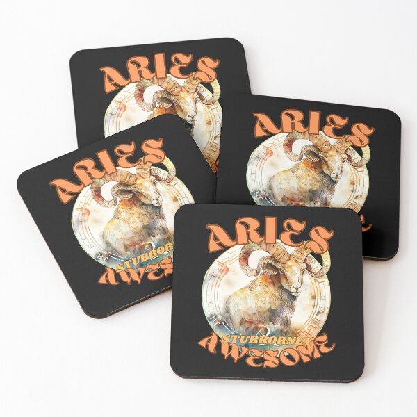 Item preview, Aries: Stubbornly Awesome. aries april designed and sold by ZodiacWonders.