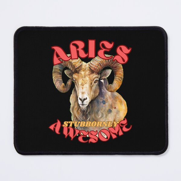 Item preview, Aries: Stubbornly Awesome. aries astrological sign designed and sold by ZodiacWonders.