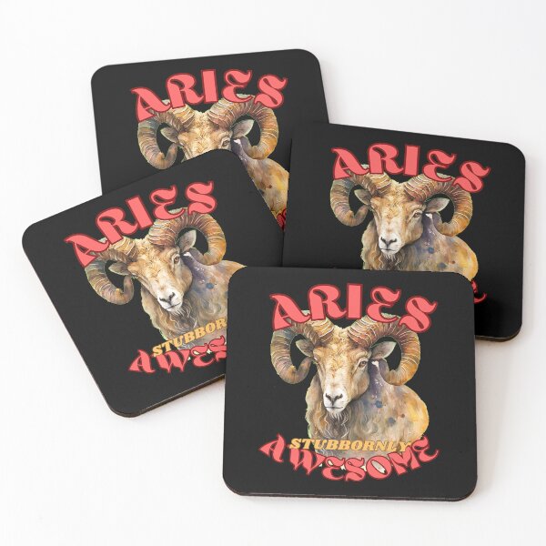 Item preview, Aries: Stubbornly Awesome. aries astrological sign designed and sold by ZodiacWonders.