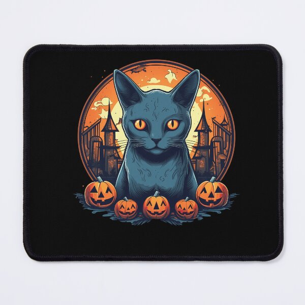 Item preview, Russian Blue Cat Halloween, Love Cats designed and sold by Logiamerch.