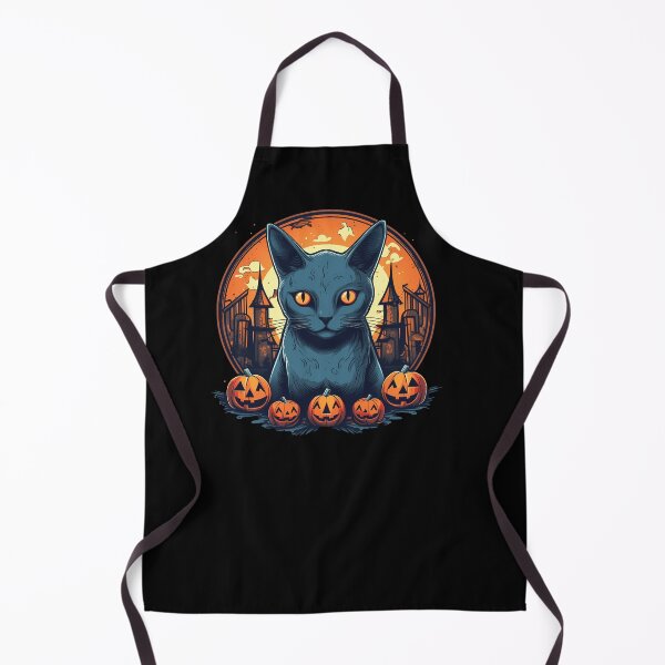Item preview, Russian Blue Cat Halloween, Love Cats designed and sold by Logiamerch.