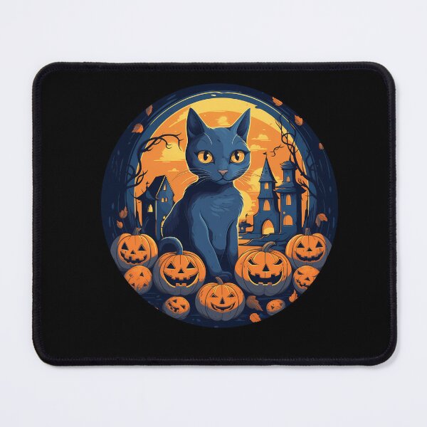 Item preview, Russian Blue Cat Halloween, Love Cats designed and sold by Logiamerch.
