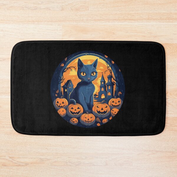 Item preview, Russian Blue Cat Halloween, Love Cats  designed and sold by Logiamerch.