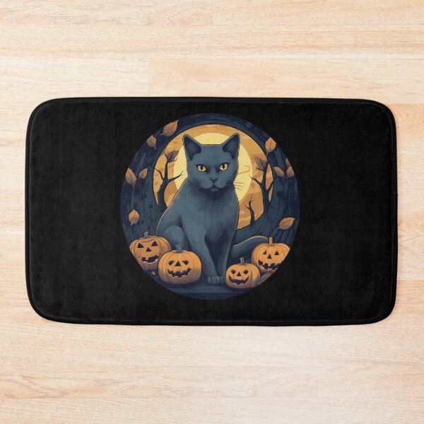 Item preview, Russian Blue Cat Halloween, Love Cats  designed and sold by Logiamerch.