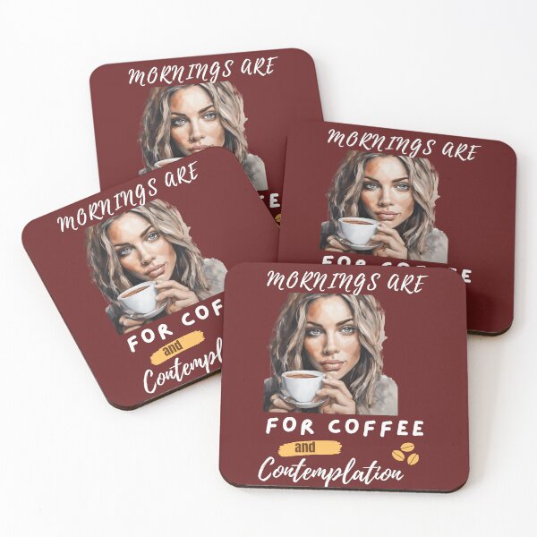 Item preview, Mornings are for Coffee and Contemplation designed and sold by ishitastore08.