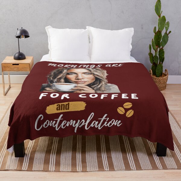 Item preview, Mornings are for Coffee and Contemplation designed and sold by ishitastore08.