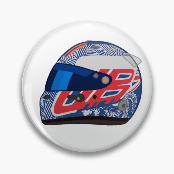 Item preview, Jenson Button 2023 Petit LeMans Helmet  designed and sold by OriDraws.