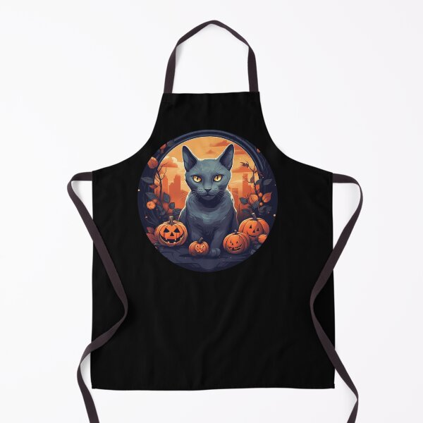 Item preview, Russian Blue Cat Halloween, Love Cats designed and sold by Logiamerch.