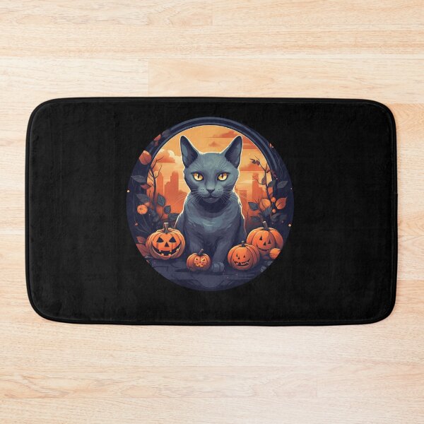 Item preview, Russian Blue Cat Halloween, Love Cats  designed and sold by Logiamerch.