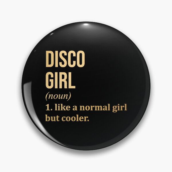 Item preview, Disco Girl Definition Disco in Gold designed and sold by XCIV.