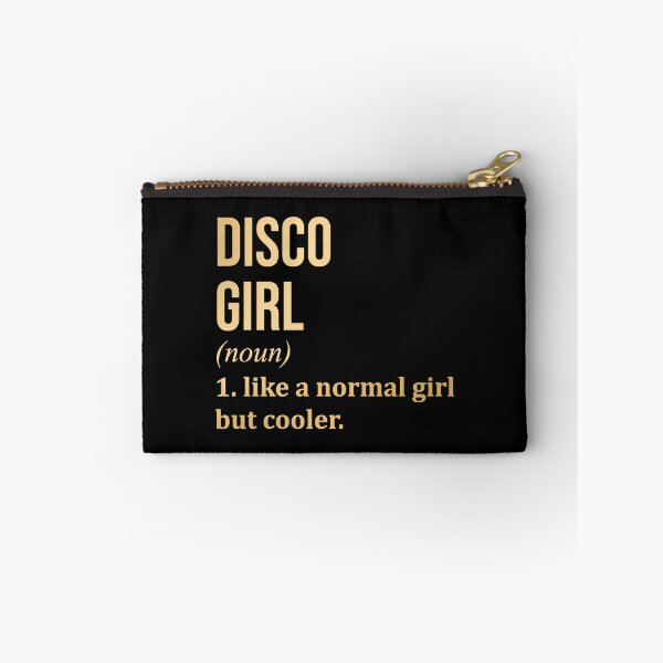 Aperçu de l'œuvre Disco Girl Définition Disco en Or créée et vendue par XCIV.