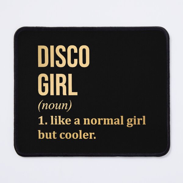 Artikelvorschau, Disco Girl Definition Disco in Gold entworfen und verkauft von XCIV.