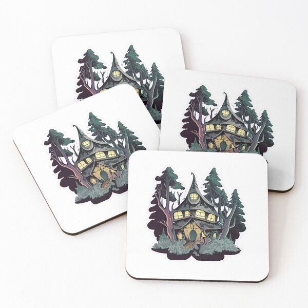 Item preview, Cozy fairytale house in the forest designed and sold by NazarliNigar.