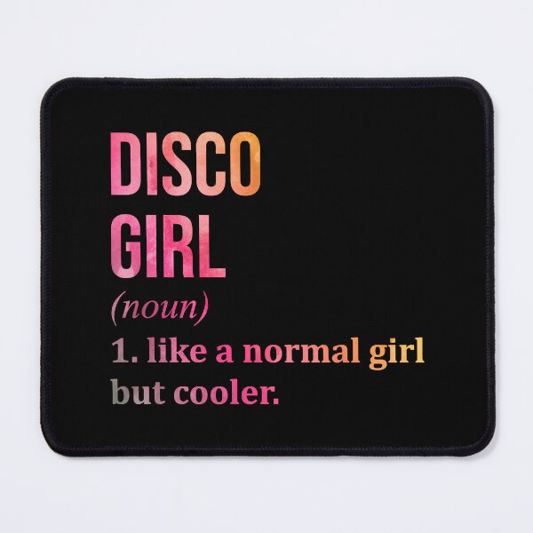 Item preview, Disco Girl Definition Disco in Watercolor designed and sold by XCIV.