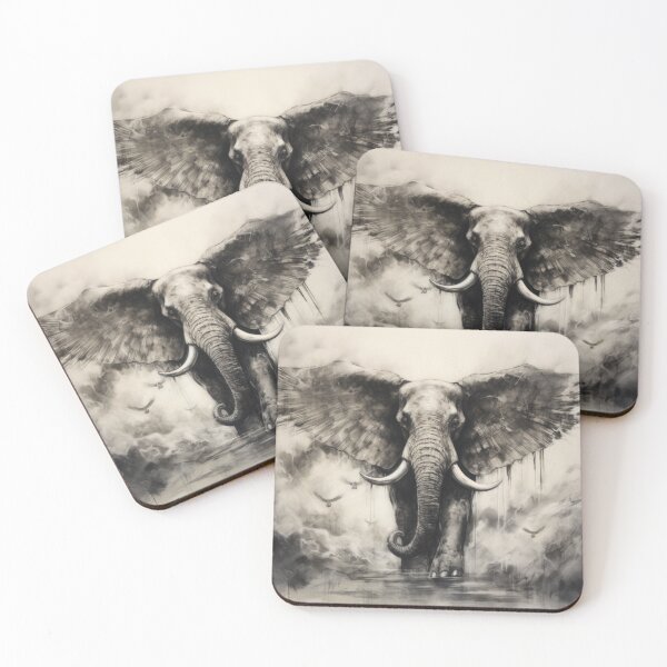 Item preview, Winged Elephant designed and sold by HannahMiller006.