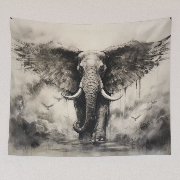 Item preview, Winged Elephant designed and sold by HannahMiller006.