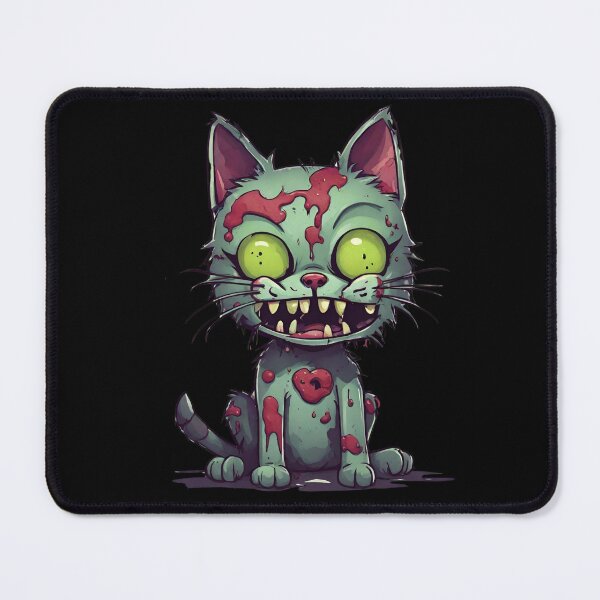 Item preview, Halloween zombie cat designed and sold by in-leggings.