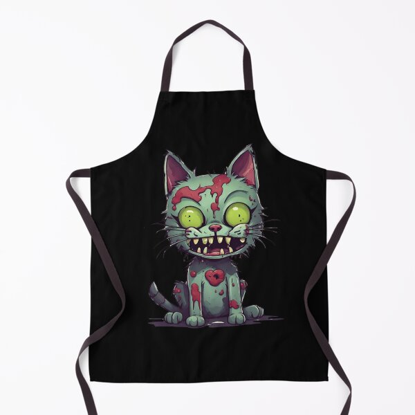 Item preview, Halloween zombie cat designed and sold by in-leggings.