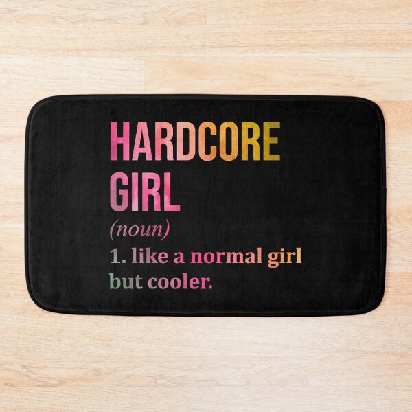 Item preview, Hardcore Girl Definition Hardcore in Watercolor designed and sold by XCIV.