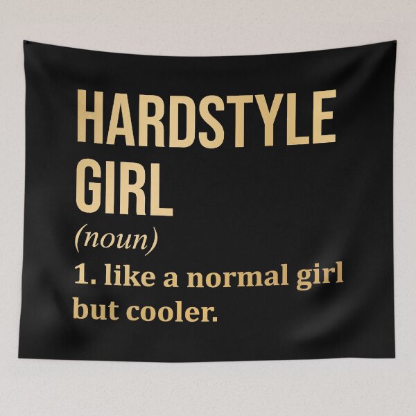 Item preview, Hardstyle Girl Definition Hardstyle in Gold designed and sold by XCIV.