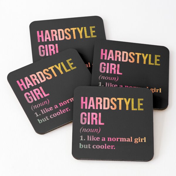 Item preview, Hardstyle Girl Definition Hardstyle in Watercolor designed and sold by XCIV.