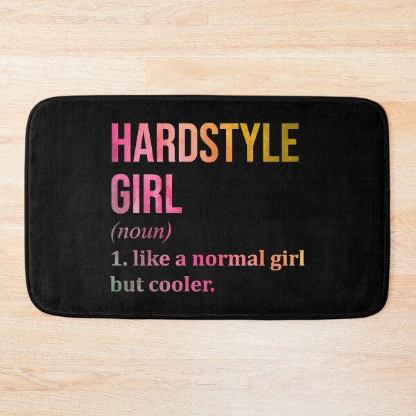 Item preview, Hardstyle Girl Definition Hardstyle in Watercolor designed and sold by XCIV.