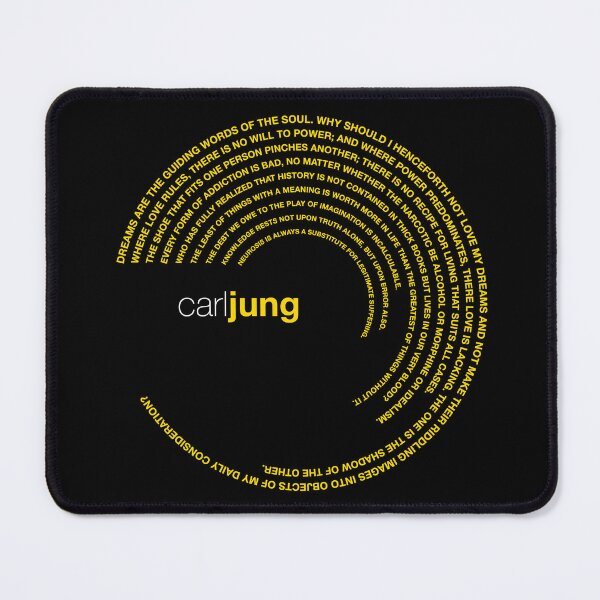 Item preview, Carl Jung famous quotes poster [gold] designed and sold by CMYKStudio.