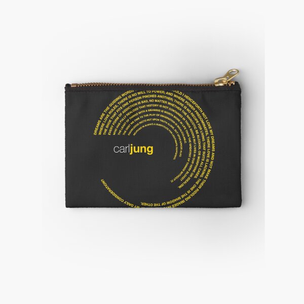 Item preview, Carl Jung famous quotes poster [gold] designed and sold by CMYKStudio.