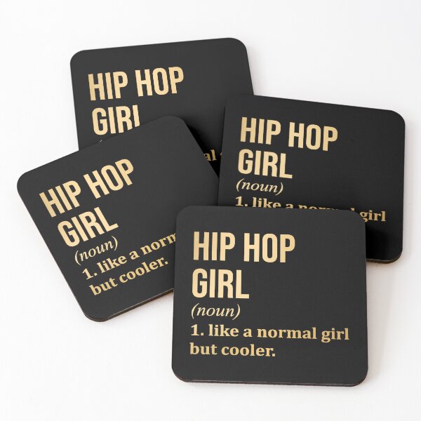 Item preview, Hip Hop Girl Definition Hip Hop in Gold designed and sold by XCIV.