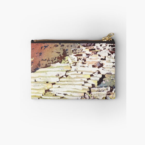 Item preview, Machu Picchu Incan ruins in Peru.  Watercolor painting designed and sold by rfoxphoto.