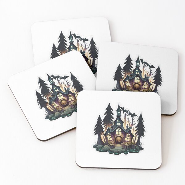 Item preview, Cozy fairytale house in the forest designed and sold by NazarliNigar.